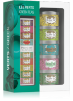 coffret LES VERTS avec pince "Kusmi tea"