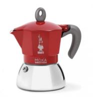 Cafetière italienne Bialetti Moka Induction rouge